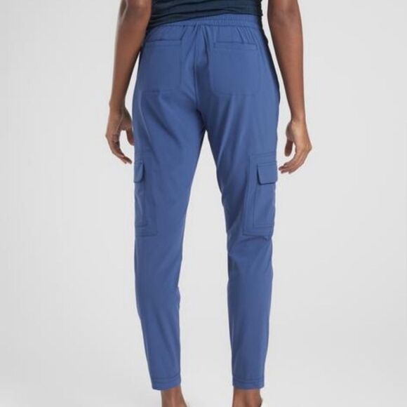 Athleta Chelsea Cargo Pant Blue - Picture 4 of 11